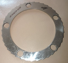 ORIGINAL Onza T-Bird Bash Ring Also marked DDG 5 Hole 94mm BCD St. Steel 22/24t.