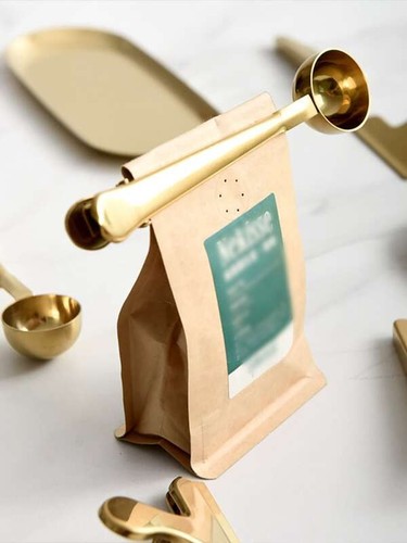 Coffee spoon two one - spoon, two-in-one