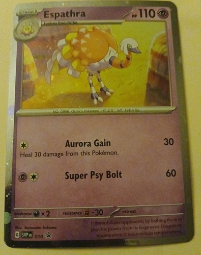 Pokémon tcg espathra svp - tcg,