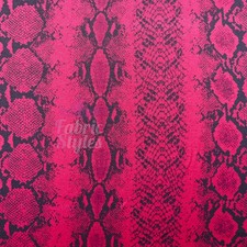 Wine Snake Viscose Jersey