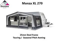 Dorema Monza XL 270 Seasonal Awning - Size 5 -750-775- 25mm Steel Frame