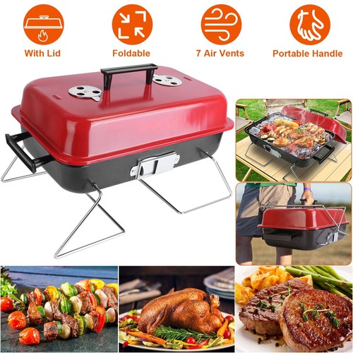 Folding portable bbq charcoal - portable,