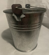 Galvanized Metal Mini Bucket