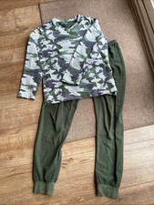 Khaki green camouflage boys - khaki,