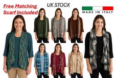 Ladies Italian Top + Scarf