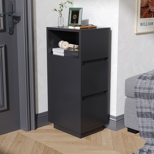 Small slim bedside table - slim,