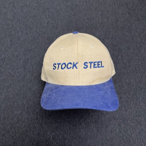 Vtg stock steel hat osfa - stock,