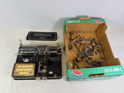 Aeg mignon model typewriter - mignon, 4