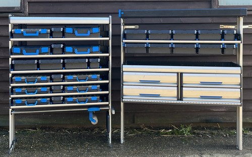 Van racking shelving drawers - racking,