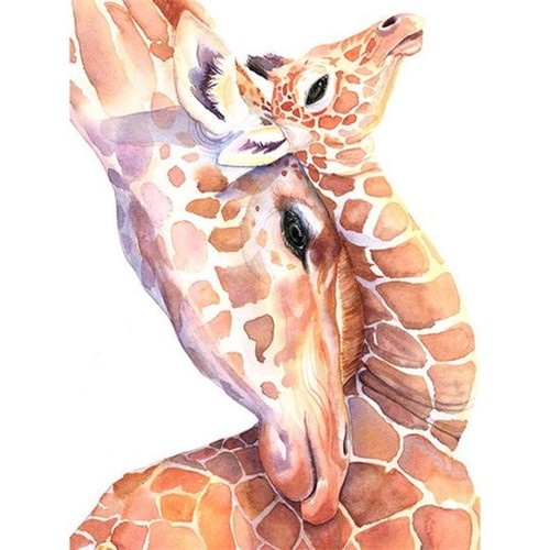 Giraffe cross stitch - giraffe, (2)