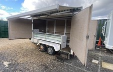 Display Exhibition Retail Market Stall Shop Catering Coffee Bar Trailer Unit