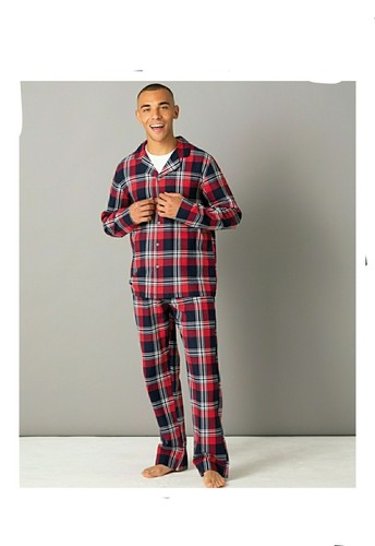 Mens tartan lounge two piece - tartan,
