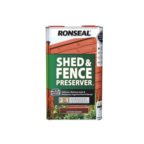 Ronseal shed fence preserver - ronseal,