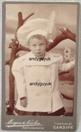 Cdv boy unusual coat skirt - boy,