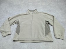 Lowe Alpine Fleece Mens Medium Sweatshirt Pullover Polartec Hiking 1/4 Zip Jkt M