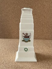 Arcadian Crested China Cenotaph Whitehall London with Budleigh Salterton Crest.