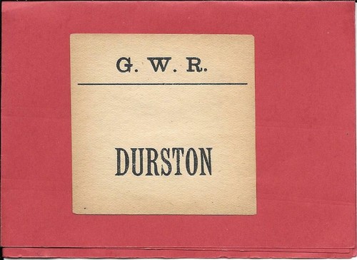 Durston railway luggage - railway,