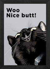 Nice Butt Framed Wall Art