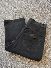 Versace Classic V2 Black Straight Leg Jeans 34