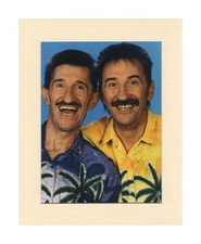 Paul Chuckle Brothers Chucklevision Orig. Signed 10x8" Mounted Autograph Photo
