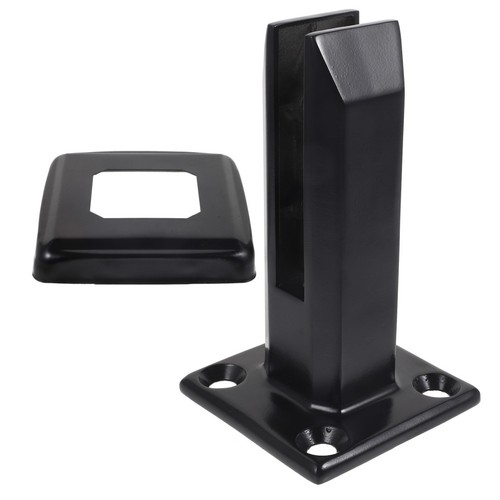 Glass clamp heavy duty railing - glass,