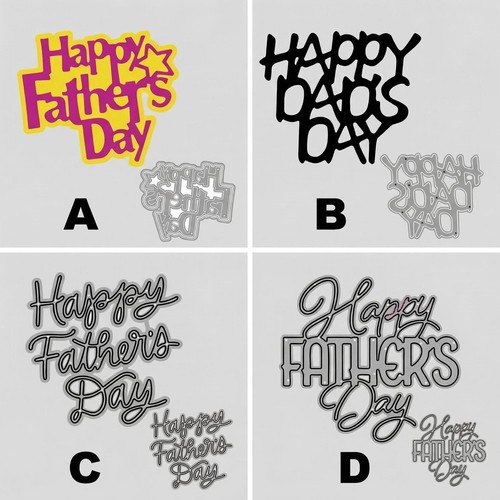 Happy fathers day - happy, metal