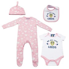 LEEDS UNITED Babygrow 18 24