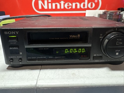 Sony c40 8mm vcr video8 - sony,