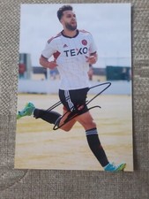 Signed 6x4 Connor McLennan Aberdeen Scottish Football Photo