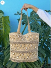 Salt + Umber NWT Isla Jute