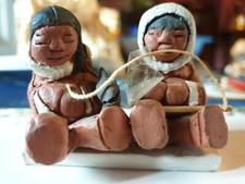 Eskimo Figures Ornament
