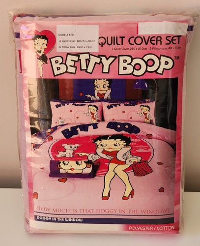 Betty boop doggy - doggy, window