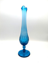 Vintage Aqua Blue Clear