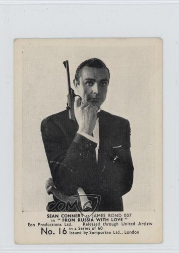 1964 somportex james bond - james,