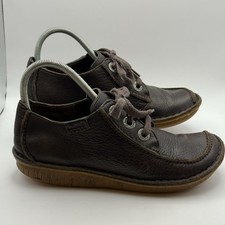 Clarks Leather Shoes Brown