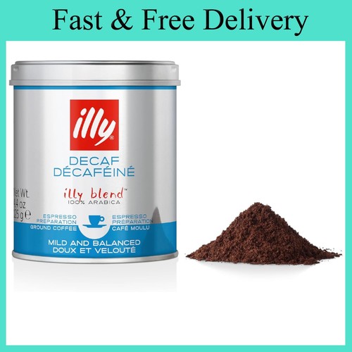Illy coffee decaffeinated - illy, coffee,