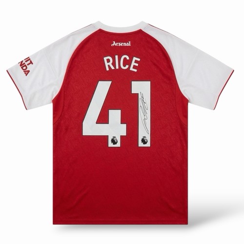 Declan rice signed arsenal - signed,