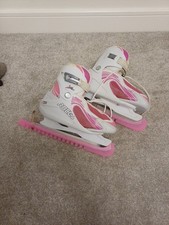 Roces Swish Girl 1.0 Biomex Protection Adjustable Ice Skates Kids Size UK 3-6