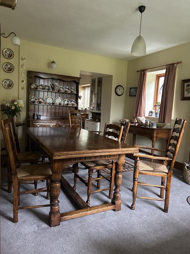 Solid oak dining room - oak, by