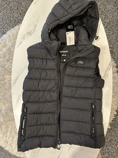 Superdry Black Gillet BRAND