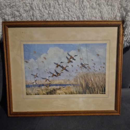 Framed print taking to - 'taking,
