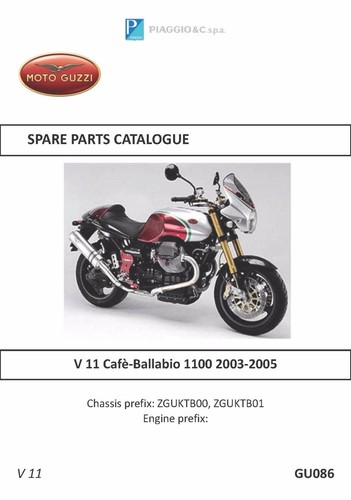 Moto guzzi parts manual - moto,