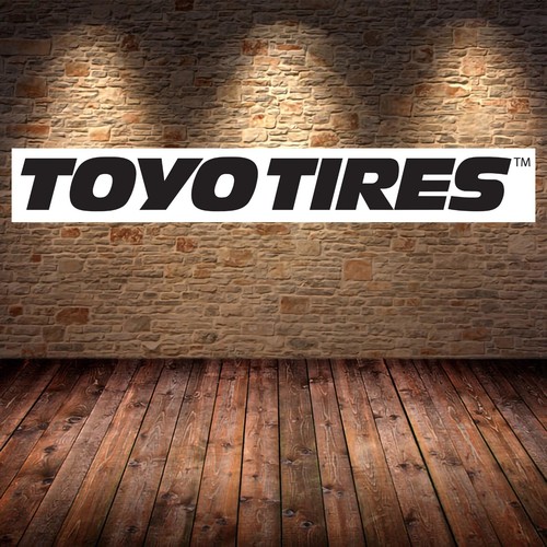 Toyo tires banner - banner, garage