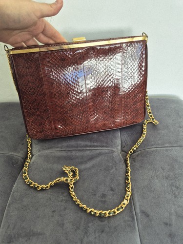 Vintage leather crossbody - vintage,