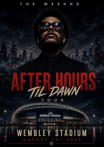 The weeknd wembley london - wembley, 14th