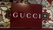 Authentic GUCCI Burgundy Empty