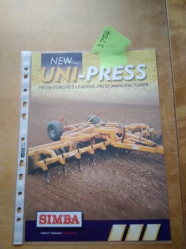 Simba machinery uni - simba, disc