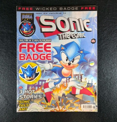 Sonic the comic 128 uk - the,