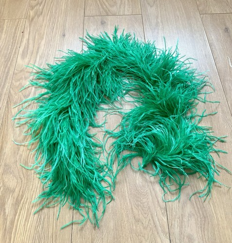 Emerald green thick ostrich - thick,