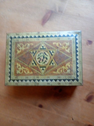 Islamic tobacco box tin - tobacco,